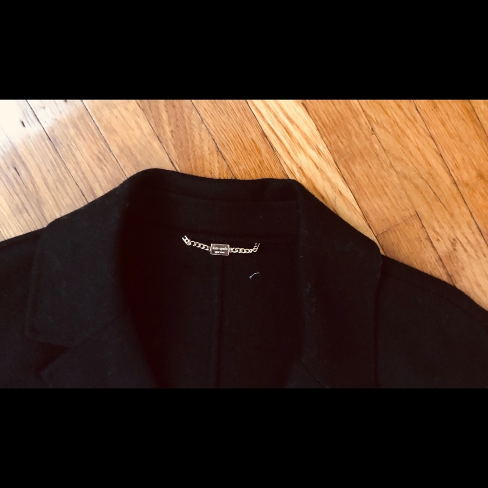 Kate Spade Black wool Coat | NWT - Picture 4 of 7